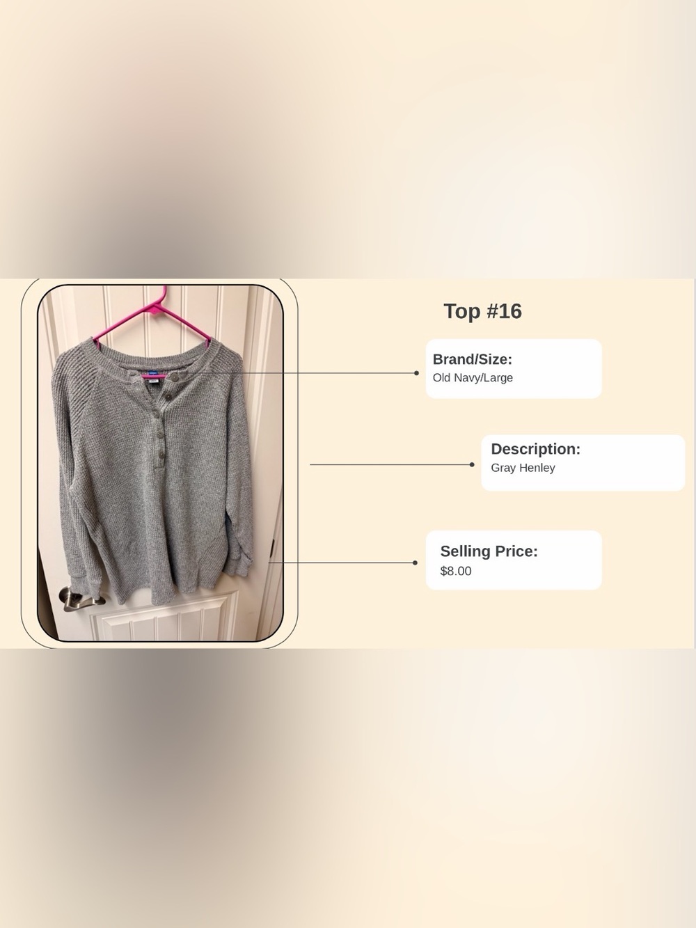Old Navy maternity Gray Cowl Neck Knit Sweater